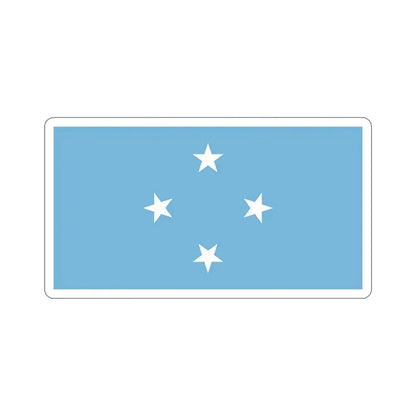 Flag of the Federated States of Micronesia STICKER Vinyl Die-Cut Decal 5 Inch - The Sticker Space