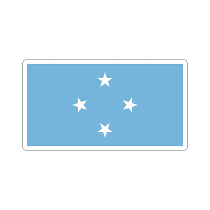 Flag of the Federated States of Micronesia STICKER Vinyl Die-Cut Decal-6 Inch-The Sticker Space