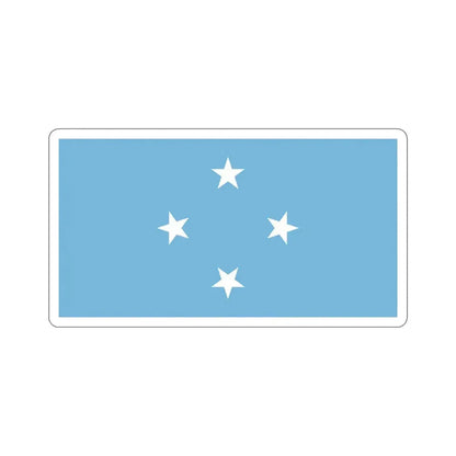Flag of the Federated States of Micronesia STICKER Vinyl Die-Cut Decal 6 Inch - The Sticker Space
