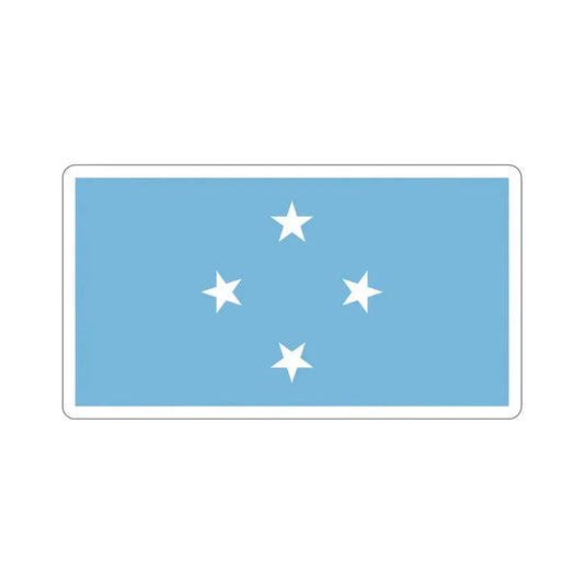 Flag of the Federated States of Micronesia STICKER Vinyl Die-Cut Decal 6 Inch - The Sticker Space