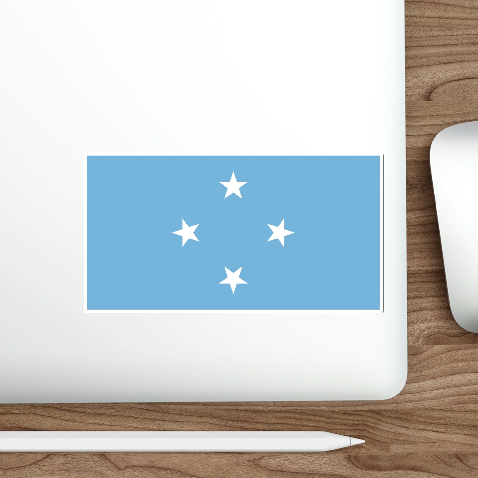 Flag of the Federated States of Micronesia STICKER Vinyl Die-Cut Decal-The Sticker Space