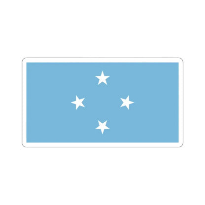 Flag of the Federated States of Micronesia STICKER Vinyl Die-Cut Decal - The Sticker Space