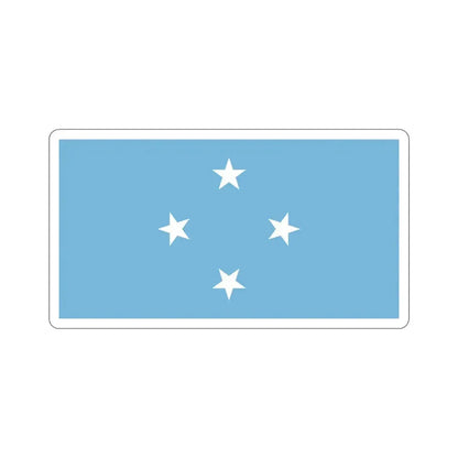 Flag of the Federated States of Micronesia STICKER Vinyl Die-Cut Decal - The Sticker Space