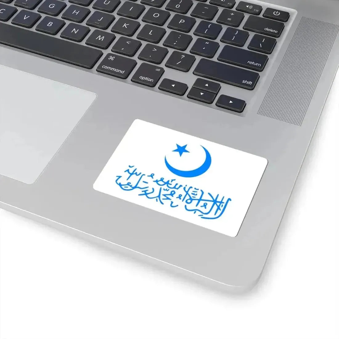 Flag of the First East Turkestan Republic (China) STICKER Vinyl Kiss-Cut Decal - The Sticker Space