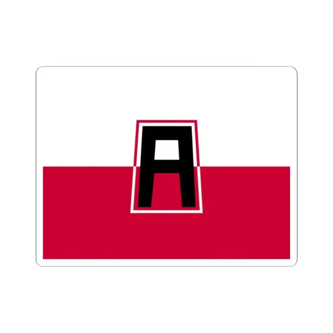 Flag of the First United States Army (United States) STICKER Vinyl Kiss-Cut Decal 2 Inch White - The Sticker Space