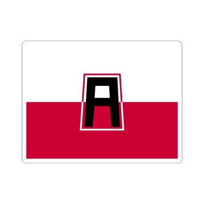 Flag of the First United States Army (United States) STICKER Vinyl Kiss-Cut Decal 6 Inch White - The Sticker Space