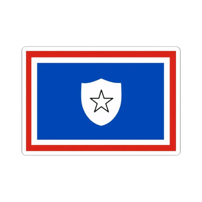 Flag of the First Vice Minister of Cuba (Cuba) STICKER Vinyl Kiss-Cut Decal - The Sticker Space