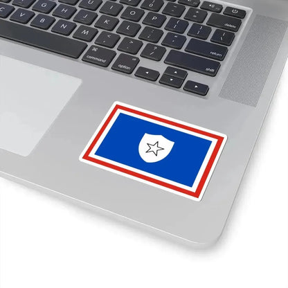 Flag of the First Vice Minister of Cuba (Cuba) STICKER Vinyl Kiss-Cut Decal - The Sticker Space