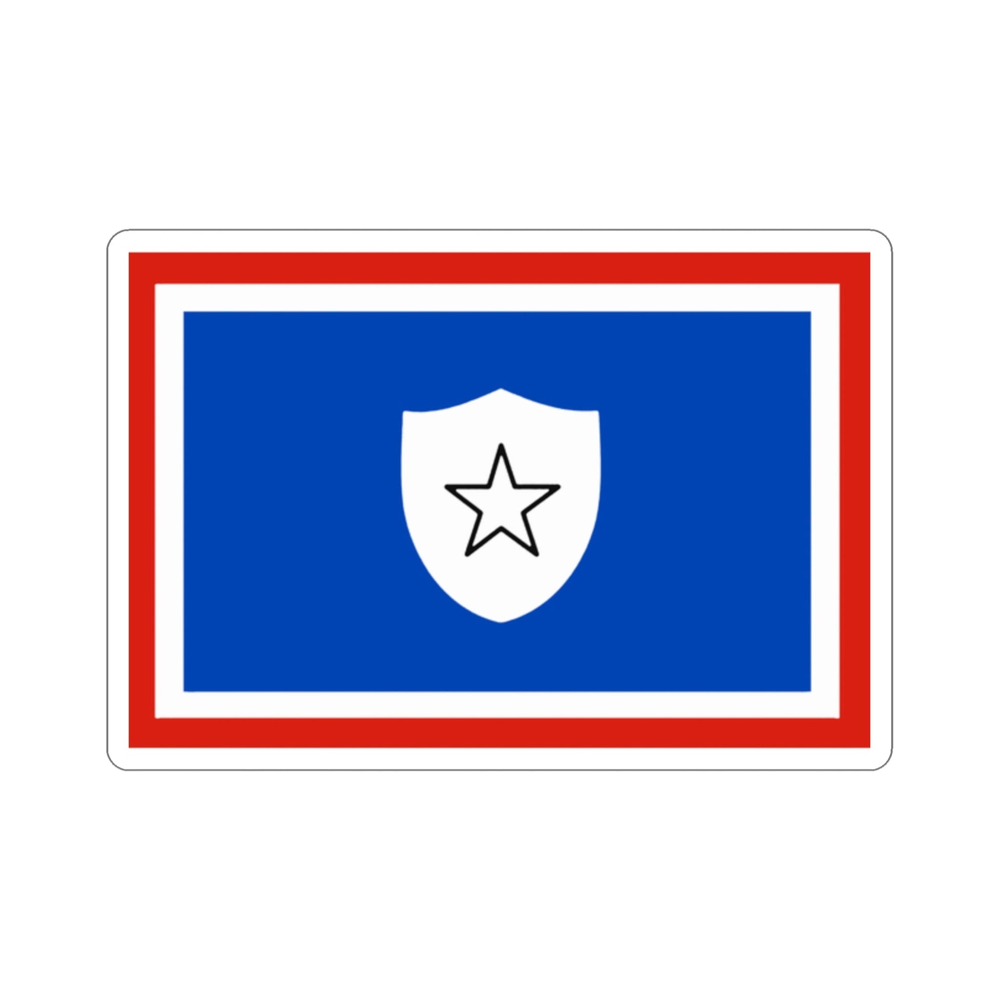 Flag of the First Vice Minister of Cuba STICKER Vinyl Die-Cut Decal-2 Inch-The Sticker Space