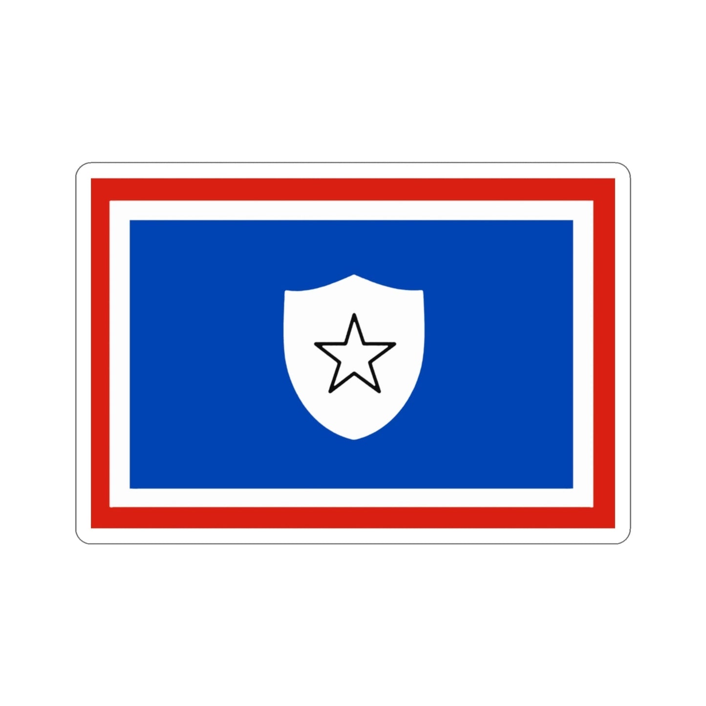 Flag of the First Vice Minister of Cuba STICKER Vinyl Die-Cut Decal-3 Inch-The Sticker Space