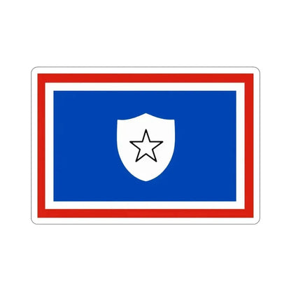 Flag of the First Vice Minister of Cuba STICKER Vinyl Die-Cut Decal 3 Inch - The Sticker Space
