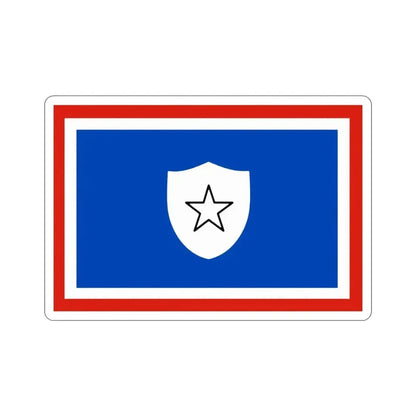 Flag of the First Vice Minister of Cuba STICKER Vinyl Die-Cut Decal 3 Inch - The Sticker Space
