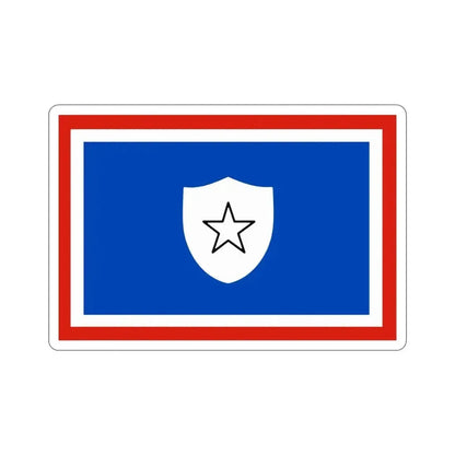 Flag of the First Vice Minister of Cuba STICKER Vinyl Die-Cut Decal 4 Inch - The Sticker Space