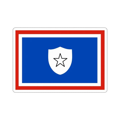 Flag of the First Vice Minister of Cuba STICKER Vinyl Die-Cut Decal 4 Inch - The Sticker Space