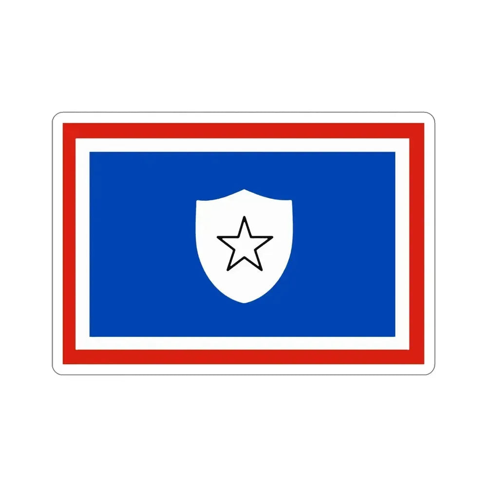 Flag of the First Vice Minister of Cuba STICKER Vinyl Die-Cut Decal 6 Inch - The Sticker Space