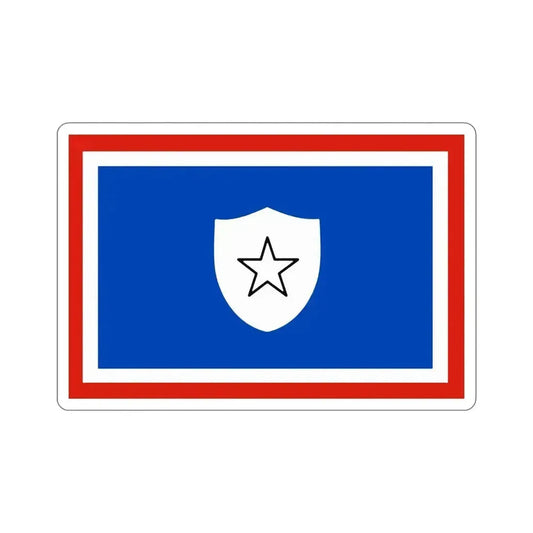Flag of the First Vice Minister of Cuba STICKER Vinyl Die-Cut Decal 6 Inch - The Sticker Space