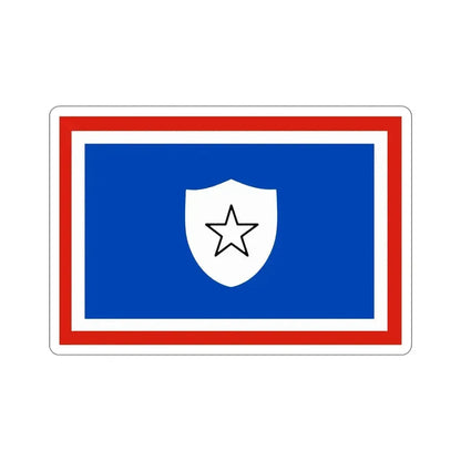 Flag of the First Vice Minister of Cuba STICKER Vinyl Die-Cut Decal 6 Inch - The Sticker Space