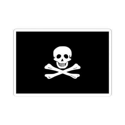 Flag of the Flying Gang (Bahamas) STICKER Vinyl Kiss-Cut Decal 2 Inch White - The Sticker Space