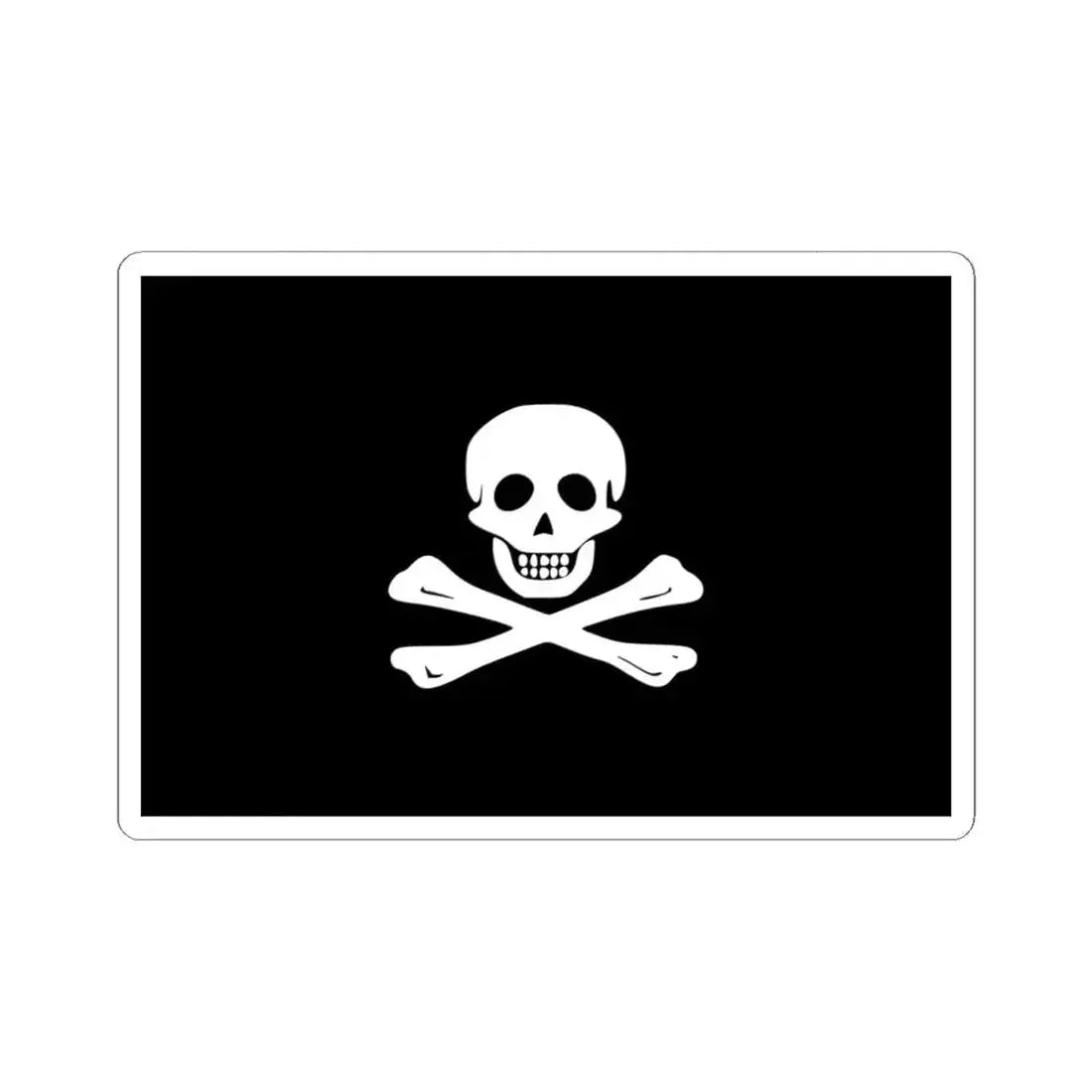 Flag of the Flying Gang (Bahamas) STICKER Vinyl Kiss-Cut Decal 6 Inch White - The Sticker Space