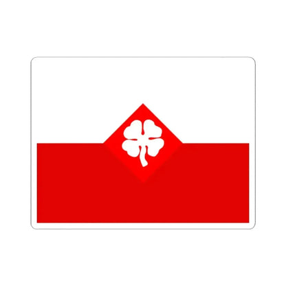 Flag of the Fourth United States Army (United States) STICKER Vinyl Kiss-Cut Decal 2 Inch White - The Sticker Space