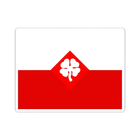 Flag of the Fourth United States Army (United States) STICKER Vinyl Kiss-Cut Decal 2 Inch White - The Sticker Space