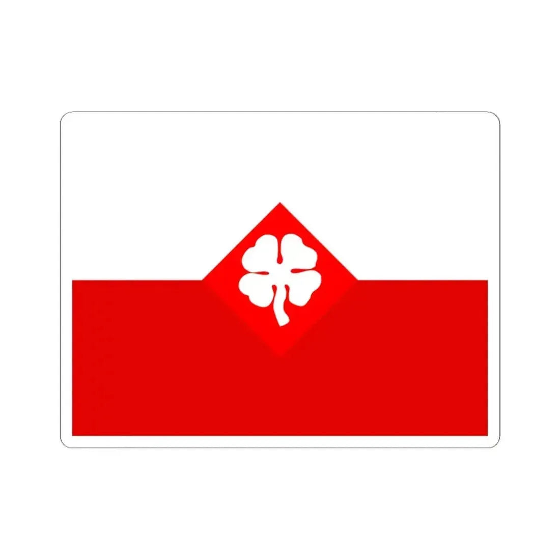 Flag of the Fourth United States Army (United States) STICKER Vinyl Kiss-Cut Decal 6 Inch White - The Sticker Space