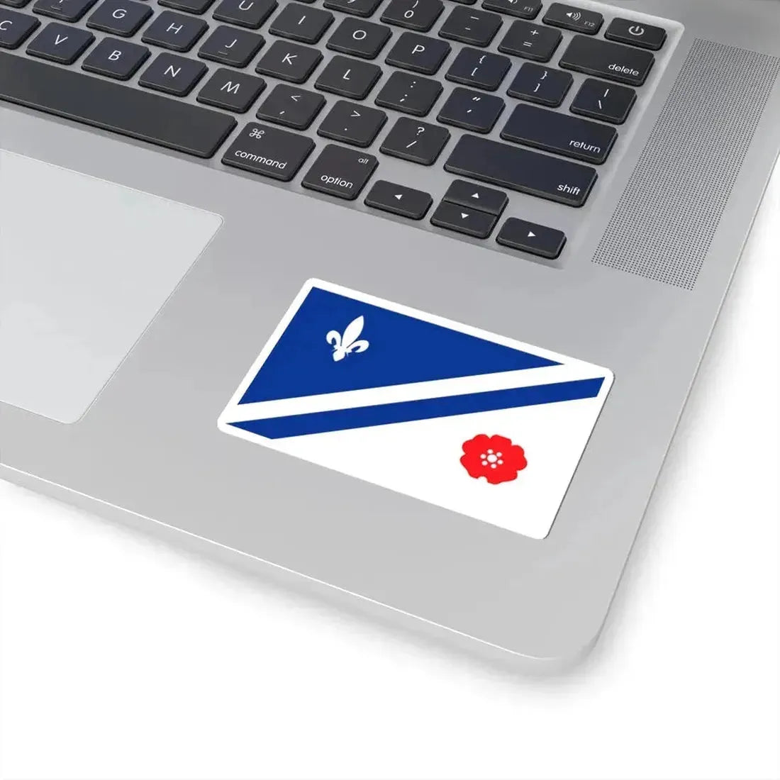 Flag of the Franco Albertains (Canada) STICKER Vinyl Kiss-Cut Decal - The Sticker Space