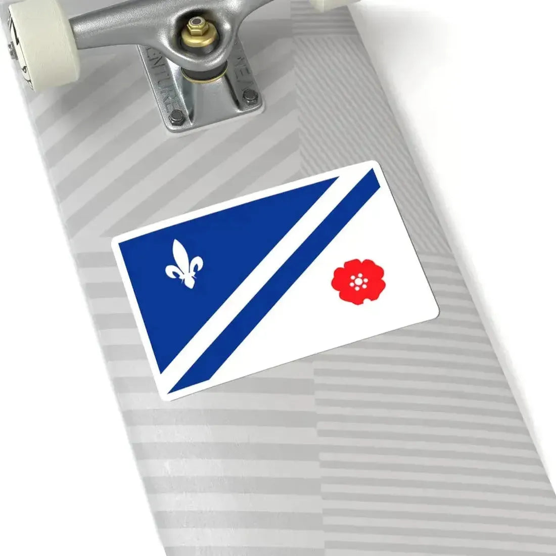 Flag of the Franco Albertains (Canada) STICKER Vinyl Kiss-Cut Decal - The Sticker Space