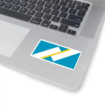 Flag of the Franco-Yukonnais (Canada) STICKER Vinyl Kiss-Cut Decal - The Sticker Space