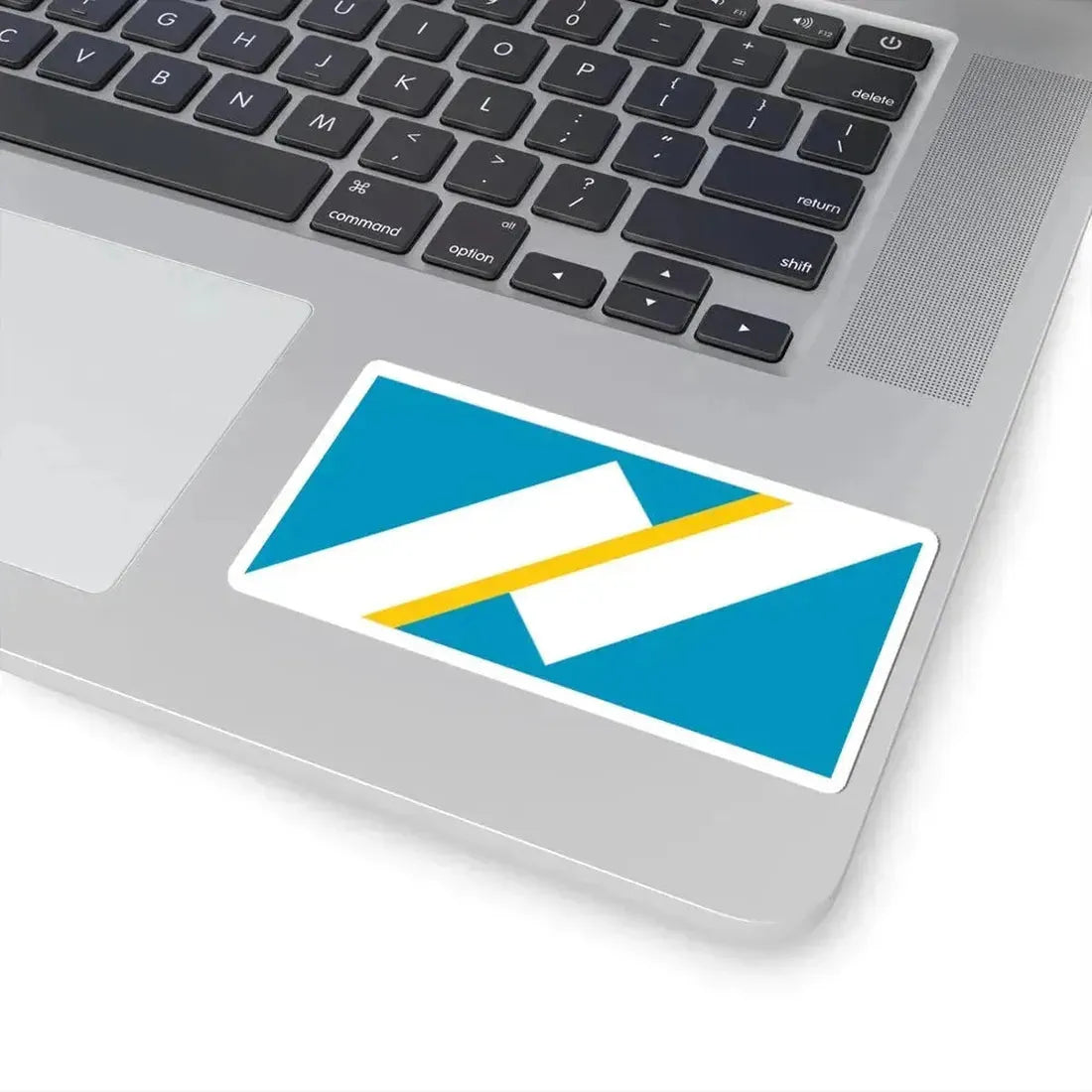 Flag of the Franco-Yukonnais (Canada) STICKER Vinyl Kiss-Cut Decal - The Sticker Space