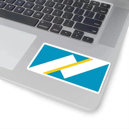 Flag of the Franco-Yukonnais (Canada) STICKER Vinyl Kiss-Cut Decal - The Sticker Space