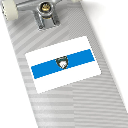 Flag of the Freedom of Russia Legion (Ukraine) STICKER Vinyl Kiss-Cut Decal - The Sticker Space