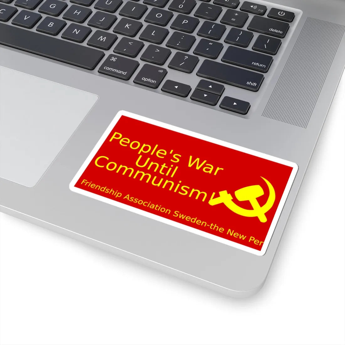 Flag of the Friendship Association Sweden - the New Peru (Sweden) STICKER Vinyl Kiss-Cut Decal - The Sticker Space