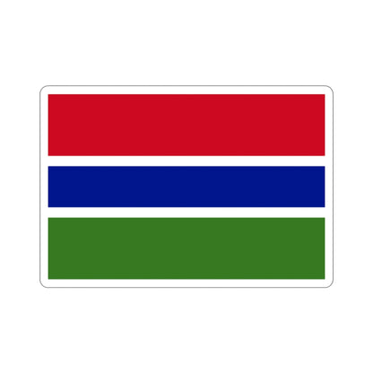 Flag of the Gambia STICKER Vinyl Die-Cut Decal-2 Inch-The Sticker Space