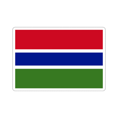 Flag of the Gambia STICKER Vinyl Die-Cut Decal-3 Inch-The Sticker Space