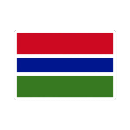 Flag of the Gambia STICKER Vinyl Die-Cut Decal - The Sticker Space