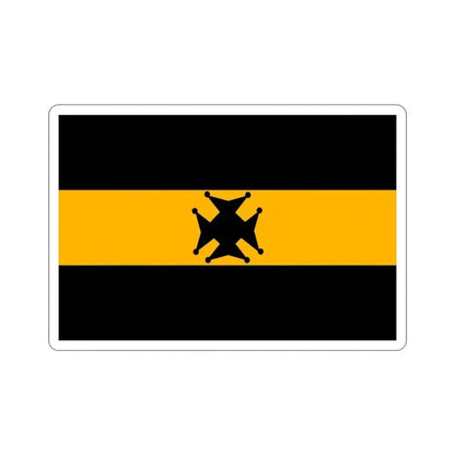 Flag of the Garwhal Rifles (India) STICKER Vinyl Die-Cut Decal 3 Inch - The Sticker Space