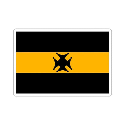 Flag of the Garwhal Rifles (India) STICKER Vinyl Die-Cut Decal 4 Inch - The Sticker Space