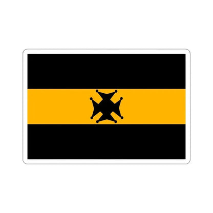 Flag of the Garwhal Rifles (India) STICKER Vinyl Die-Cut Decal 5 Inch - The Sticker Space