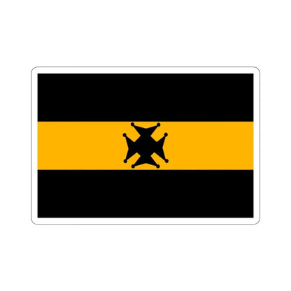 Flag of the Garwhal Rifles (India) STICKER Vinyl Die-Cut Decal - The Sticker Space