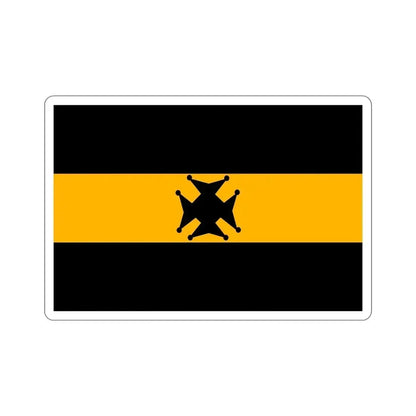 Flag of the Garwhal Rifles (India) STICKER Vinyl Die-Cut Decal - The Sticker Space