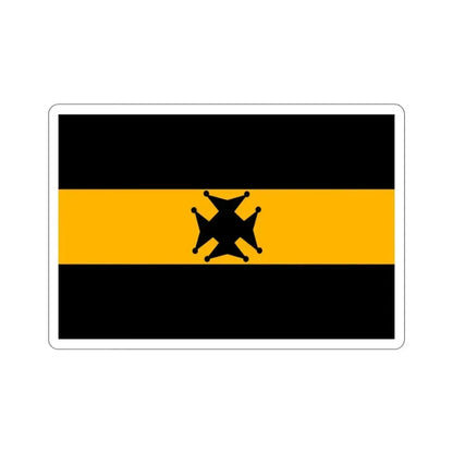 Flag of the Garwhal Rifles (India) STICKER Vinyl Die-Cut Decal - The Sticker Space