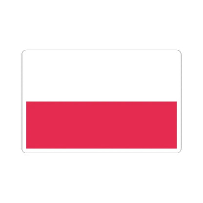 Flag of the General Confederation of the Kingdom of Poland (Poland) STICKER Vinyl Kiss-Cut Decal 6 Inch White - The Sticker Space