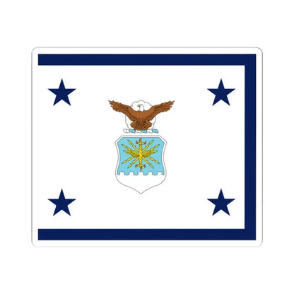 Flag of the General Counsel and Assistant Secretaries of the Air Force (United States) STICKER Vinyl Kiss-Cut Decal 2 Inch White - The Sticker Space