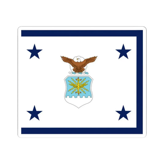 Flag of the General Counsel and Assistant Secretaries of the Air Force (United States) STICKER Vinyl Kiss-Cut Decal 2 Inch White - The Sticker Space