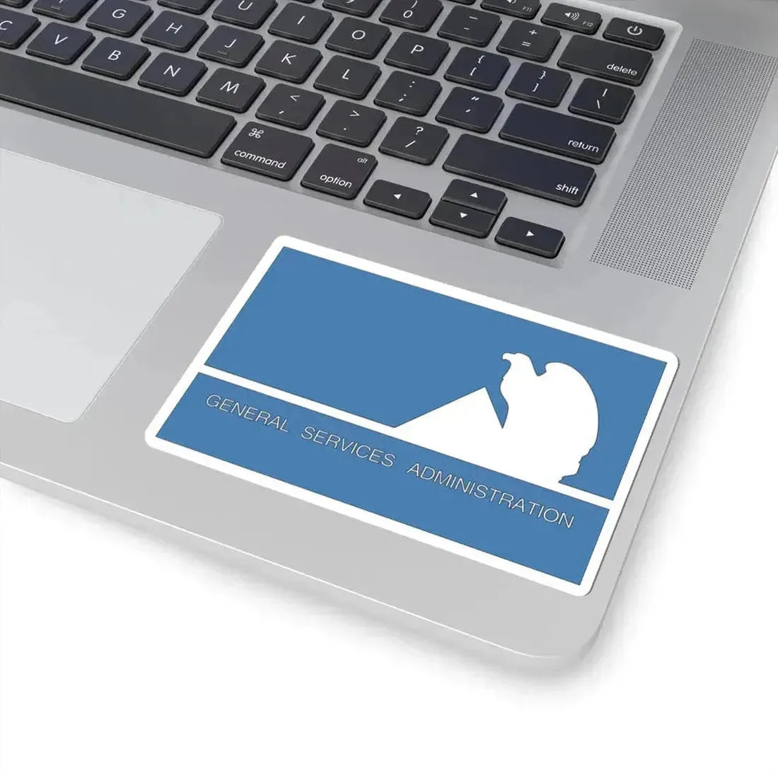 Flag of the General Services Administration 1972-1973 (United States) STICKER Vinyl Kiss-Cut Decal - The Sticker Space