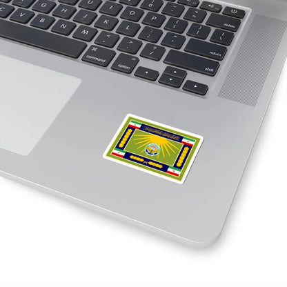 Flag of the General Staff of the Armed Forces of the Islamic Republic of Iran (Iran) STICKER Vinyl Kiss-Cut Decal - The Sticker Space