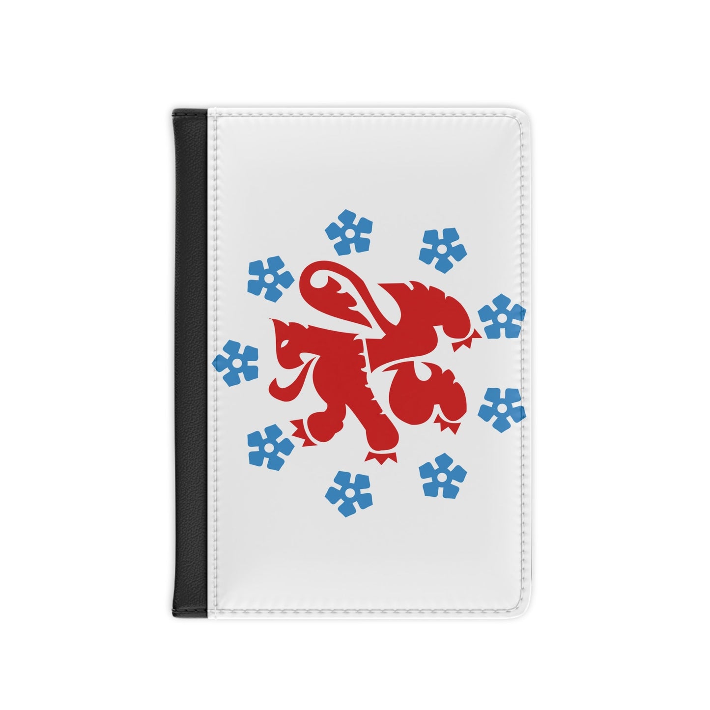 Flag of the German speaking community Belgium - Passport Holder