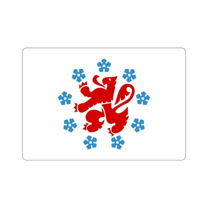 Flag of the German Speaking Community Belgium STICKER Vinyl Die-Cut Decal - The Sticker Space