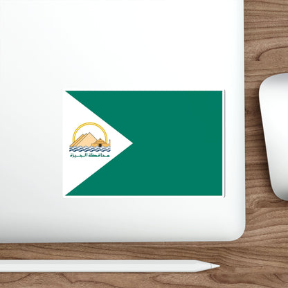 Flag of the Giza Governorate Egypt STICKER Vinyl Die-Cut Decal-The Sticker Space